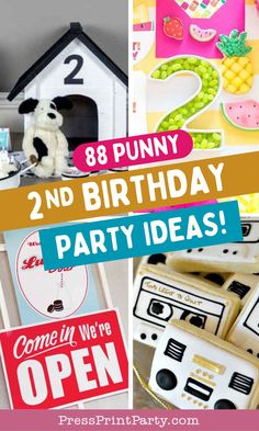 birthday party ideas for girls and boys