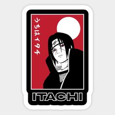 an anime character with the words igah in japanese and english on red background