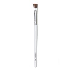 Eyeliner Brush | e.l.f. Cosmetics How To Use Eyeliner, Elf Eyeliner, Eye Corner, Skincare Brush, Liner Brush, Eyeliner Styles, Eyes Lips Face, Elf Cosmetics, Cruelty Free Cosmetics