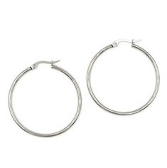 How could we resist? Cute on their own, but even better to embellish! These stainless steel hoops are silver-toned. Project Ideas: See how Drea uses them in the Garland Earring project, or wire wrap much like Kate does in her Nanette Necklace.Sizing Info: 40mm in diameter, these hoops are 1.8mm thickMade in China of anti-tarnish stainless steel. Sold by the pair. Wire Wrap, Silver Hoop Earrings, Ear Wires, Project Ideas, Wire Wrapping, Silver Earrings, Silver Tone, Hoop Earrings, China