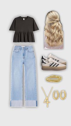 Casual Country Outfits, Preppy Inspiration, Casual Preppy Outfits, Outfit Inspo Casual, Trendy Outfits For Teens, Cute Outfits For School, Cute Preppy Outfits, Preppy Outfit, Tween Outfits