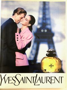 Mon Paris Ysl, Perfume Adverts, Ysl Paris, Paris Romance, Yves Saint Laurent Paris, Paris Perfume