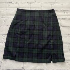 Pacsun Brandy Melville Mini Skirt New With Tag, Never Worn. Waist 12" Length 16" Zippered Back #Tds127p Pacsun, Brandy Melville, Brandy, Mini Skirt, Blue Green, Womens Skirt, Color Blue, Fashion Inspo, Mini Skirts