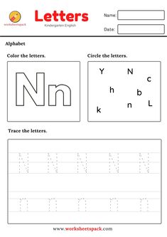 Trace the letters worksheets for kids. Letter N Printables Free, Letter Nn Worksheets, The Letter N Preschool, Letter N Coloring Sheets, Letter M Worksheet, Letter N Tracing Worksheet, Letter N Worksheet, Letter M Worksheets