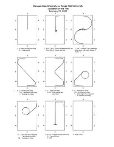 some diagrams showing how to draw shapes