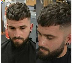 Best Beard Styles, Men's Short Hair, The Barber, Cool Hairstyles For Men, Mens Haircuts Fade, Medium Hairstyles