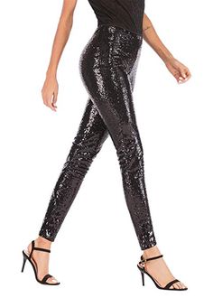 These Black Sequin Sparkle Leggings make an eye-catching addition to any wardrobe. These shimmery, lightweight leggings feature a sequin design for a touch of sparkle and shine that adds a unique look to any outfit. The comfortable fabric gently stretches for an effortless fit. Fully Lined - 4 Way Stretch Size Chart XS = Dress 0-2, Bust, 31"-32.5", Waist 23"-24, Hip 31"- 34"Small = Dress 4-6, Bust,33"-35", Waist 25-26", Hips 35"-37"Medium = Dress 8-10, Bust 35-36" Waist 27-28", Hips 38-39"Large Black Sequin Leggings, Sparkle Leggings, Glitter Leggings, Sequin Leggings, Winter Knit Hats, Sequin Design, Work Harder, Medium Dress, Large Dress