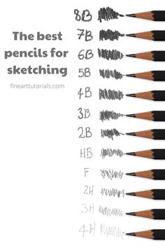 the best pencils for sketching and how to use them in your art project