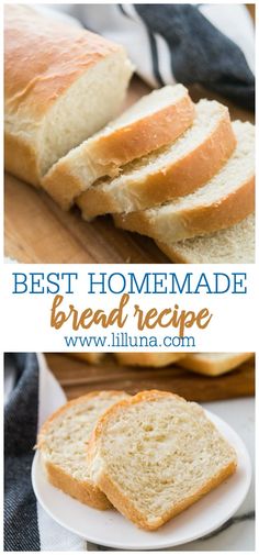 the best homemade bread recipe is made with only two ingredients