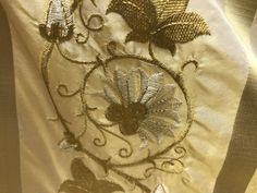 Duchess Jezebel Designer 100% Silk Taffeta Dupioni Embroidery Fabric Yellow 55” Wide - Fancy Styles Fabric Pierre Frey Lee Jofa Brunschwig & Fils Fabric Yellow, Split Screen, Silk Taffeta, Embroidery Fabric, Shades Of Yellow, Sale Design, Silk Fabric, Floral Embroidery, Embroidery Designs