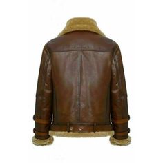 In winter, when the weather becomes cold, your body demands a stunning leather jacket with fur like this one. This leather bomber jacket, made from original leather, is combined with a soft shearling collar and hems. These types of excellent quality jackets are hard to find at this fair price anywhere else. But, we at Mush Editions have covered it for you. This stylish leather jacket with fur is handmade using full-grain leather. The sleek fur collar makes it more attractive. So, if you are goin Leather Biker Jacket With Faux Fur Lining, Cold Weather Leather Biker Jacket With Faux Fur Lining, Shearling Leather Jacket For Cold Weather, Sheepskin Biker Jacket With Padded Collar, Sheepskin Biker Jacket With Padded Collar And Long Sleeves, Winter Brown Leather Jacket With Padded Collar, Brown Leather Jacket With Padded Collar For Winter, Sheepskin Biker Jacket With Faux Fur Trim, Leather Aviator Outerwear With Faux Fur Lining