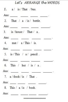 the words in this worksheet are very difficult to read, but it doesn't