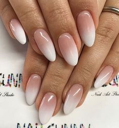 Ombre Gel Nails, Gel Toe Nails, Pink Ombre Nails, Perfect Manicure, Spring Nail Designs, Ombre Acrylic Nails, Nails Today, Nails Now, Casual Nails