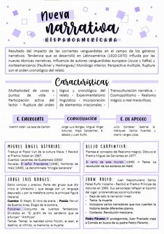 a purple and white resume with the words neva narrativa