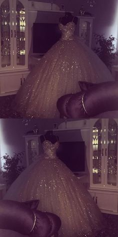 Wedding Dresses Bling, Pretty Quinceanera Dresses, Sequins Dress, Cute Prom Dresses, Sweet 15, Sweet 16 Dresses, Princess Wedding Dresses, Quince Dresses