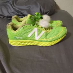 New Balance Run Disney Tinkerbell Sneakers Size 9.5 Tinkerbell Shoes Women, Run Disney, New Balance, Athletic Shoes, Shoe Accessories, Im Not Perfect, Women Accessories, Running, Women Shoes