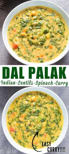 Dhaba style dal palak is one of the easiest and most comforting meal you can make at home that is restaurant famous. Dal (lentils) and palak (spinach) together is called dal palak. #recipe #recipeindian #recipevideo #lentils #spinach #moong #howtomake #instantpot #pressurecooker #dhabastyle #easy #vegan #recipevegan #soup #toor #howtomake Palak Recipes Indian, Toor Dal Recipe, Dal Palak Recipe, Palak Recipe, Moong Dal Recipe, Dhal Recipe, Indian Lentils, Vegan Instant Pot Recipes, Dal Recipe