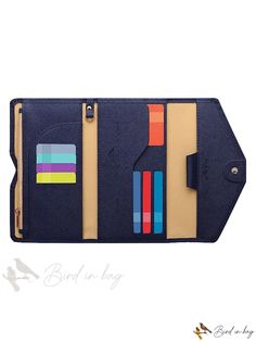 Bird in Bag - Travel Wallet Credit Card Holder with Travel Accessories, ATM Cardholder with PU Leather RFID Protection Envelope Trifold Wallet For Daily Use With Card Slots, Envelope Wallets With Rfid Blocking For Daily Use, Rfid Blocking Envelope Wallets For Daily Use, Trifold Wallet With Interior Card Slots For Travel, Trifold Card Holder With Interior Slots For Travel, Travel Trifold Card Holder With Interior Slots, Trifold Travel Card Holder With Interior Slots, Envelope Card Holder With Interior Slots For Travel, Travel Envelope Card Holder With Interior Slots