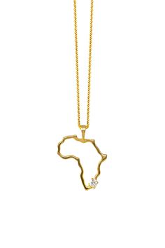 THE AFRICA Diamond Necklace African Gold, Diamond Anklet, Wedding Gifts For Men, Popular Necklaces, African Continent, Heritage Jewellery, Diamond Necklaces, Infinity Necklace, Wax Casting