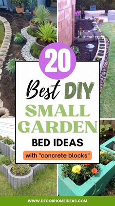 the best diy small garden bed ideas that are easy to make and cheap for beginners