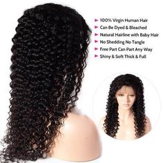 Type 13×6 Lace Front Wig Texture Deep Wave Length 10-40 Inch Hair Color Natural Black Hair Quality 100% Virgin Hair, can be restyled color to 27 Lace Swiss Lace Hairline Pre-plucked Natural Hairline Wig Combs 4 Combs Inside Cap Size Average Size(22.5Inch) Adjustable Strap Length Reference: Customer Feedback: Wet And Wavy Hair, Double Drawn Hair, Weave Ponytail, Afro Wigs, Curly Hair Wig, Raw Hair, Ombre Wigs, Custom Wigs, Headband Wigs