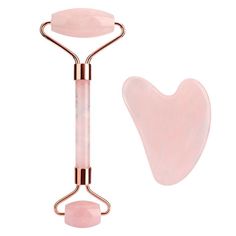 Implement essential self-care with this 2 in 1 rose quartz beauty tool. Featuring 6,000 sonic vibrations per minute, Dr. Madh's rose quartz sculpting tool promotes skin that is tighter, firmer and lifted. Lifting Facial, Face Tools, Jade Roller, Face Roller, Skin Care Items, Roller Set, Facial Roller, Skincare Tools, Les Rides