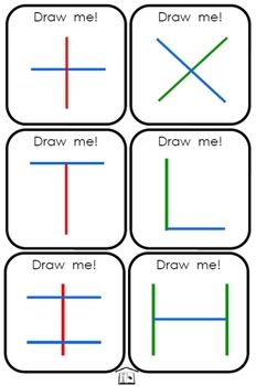 four different ways to draw lines