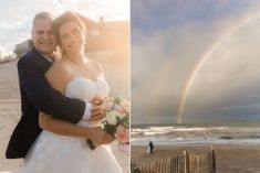 A couple who have endured so much had a beautiful symbol show up at their wedding.