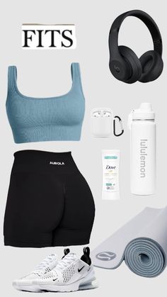 Pe Kit Outfit, Sporty Cozy Fit Gym Tops, Gym Wishlist, Gym Set Outfit Aesthetic, Gymshark Workout Sets, Workout Clothes Aesthetic, Athletic Wear Outfits, Gym Outfit Polyvore, Gym Polyvore