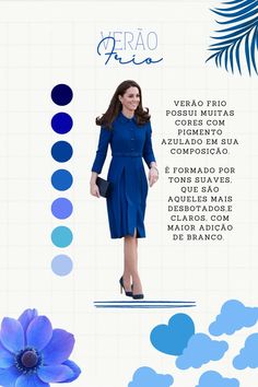 Cool Winter, Color Charts, Cool Tones, Fashion Colours, Color Chart, Blue, Color