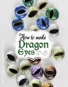 an image of how to make dragon eye magnets