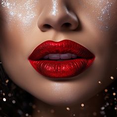 Capture the essence of Christmas with a crimson kiss! Let your lips be the focal point of this holiday makeup, radiating warmth and joy. Pretty Faces, Dating Games, Your Lips, Pretty Face