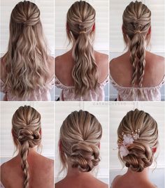 Hairstyles Natural, Braid Hairstyle, Bridesmaid Hair Down, Bridesmaid Hair Short, Updo Hairstyles, Hoco Hair Ideas