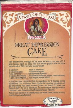 the label for a cake with an image of a woman on it's back