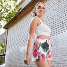 Going for a run? Fancy a swim? Perhaps both? Well, here's just the product for you! These athletic women's short shorts are so comfy and made from such a versatile fabric that you won't feel out of place at any sports event. And, of course, they have pockets. Need we say more? Grab a pair now! * 91% recycled polyester, 9% spandex (fabric composition may vary by 3%) * Fabric weight: 5.13 oz. /yd. ² (174 g/m²) * Four-way stretch moisture-wicking microfiber fabric * Breathable and fast-drying material * UPF50+ protection * Elastic waistband with a flat white drawstring * Mesh side pockets * 2.5″ (6.35 cm) inseam * Blank product components in Mexico sourced from China and Mexico * Blank product components in the EU sourced from China and Lithuania This product is made especially for you as soo High-waisted Shorts Activewear For Beach In Spring, Summer Sports Shorts With Built-in Shorts, Summer Activewear With Built-in Shorts, Summer Athleisure High-waisted Pajama Shorts, Summer Activewear With Built-in Shorts And Short Inseam, Sporty High-waisted Pajama Shorts For Summer, Summer Athleisure Shorts With Short Inseam, Athleisure Shorts With Short Inseam For Summer, Athleisure Pajama Shorts For Summer