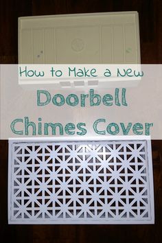 the words how to make a new doorbell chimes cover