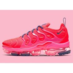 Women’s Nike Air Vapormax Plus New With Box 100% Authentic Fast Shipping Firm Price Size: 8.5 Limited/ Rare Released In 2019, Not Many New Left On The Market In This Size. Super Dope Kicks To Add To Your Collection The Nike Air Vapormax Plus Sports A Neon Red Upper Paired With Pink Covering The Lace Cage, Midsole, And Clear Vapormax Sole Unit. Other Details Includes Dark Navy And Teal Accents Spotted Throughout. Pink Modern Sneakers With Air Max Cushioning, Air Max Vapormax Plus, Nike Vapormax Plus, Nike Air Vapormax Plus, Air Vapormax Plus, Neon Red, Nike Air Max For Women, Best Running Shoes, Air Vapormax