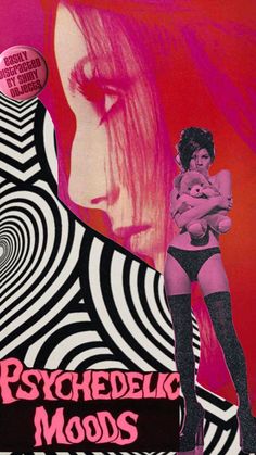 70s Psychedelique, Psychedelia 1960s, 60s Psychadelic Art, 60s Poster Design, Psychadelic Posters, Trippy Fashion, 60s Posters, 60s Illustration, Techno Art