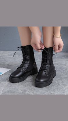 This High Quality Boots Women Shoes is for sale in our shop https://www.storenvy.com/stores/304423-koko-fashion We ship worldwide! Check out more beautiful shoes at https://www.storenvy.com/stores/304423-koko-fashion High Quality Boots, Couture Jewelry, Gothic Wedding, Harajuku Fashion, Platform Boots, Jet Set, Winter Boots, Beautiful Shoes, Black Boots