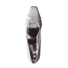 Easy Street WAIVE Slip On Heel Pumps Women's Shoes -New with Box -Brand: Easy Street -Material: Faux Leather Fabric Satin(Silver Satin) -Heel Height: 1.75 Inch -Comfort Padded Insole -Square Closed Toe Pumps -Slip On Closure -Made in China Classic Silver Almond Toe Heels, Classic Fitted Silver Heels, Slip-on Heels With Padded Heel In Synthetic Material, Classic Silver Heels For Formal Occasions, Silver Almond Toe Heels In Synthetic, Classic Silver Fitted Heels, Synthetic Slip-on Heels For Evening, Elegant Slip-on Synthetic Heels, Medium Width Synthetic Slip-ons With Flat Heel