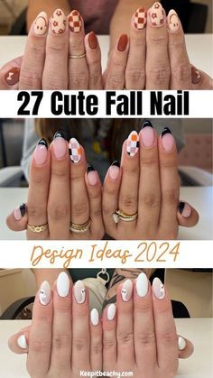 Checkered Nail Art, Nail Fails, Cute Easy Nail Designs, Subtle Nail Art, Checkered Nails, Nail Problems, Thanksgiving Nail Designs