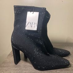 Heels Are Brand New With Tags. Two Sizes Are Currently Available, Both 7.5 And 8. Their Retail Value Is $130 Zara Pumps, Zara Strappy, Padded Sandals, Cutout Heels, Strappy High Heels Sandals, Black Kitten Heels, Strappy Platform Sandals, Zara Heels, Mesh Heels