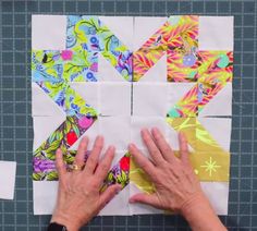 Easy to Make Starlight Quilt Starlight Quilt Pattern Free, Starlight Quilt Pattern, Missouri Quilt Tutorials, Missouri Star Quilt Company Tutorials, Missouri Star Quilt Tutorials, Beginner Quilting, Charm Pack Quilt Patterns, Quilt Star