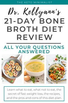 Dr. Kellyann's 21-Day Bone Broth Diet - Your Questions Answered — The Keto Minimalist Omelet Bites, Biblical Costumes