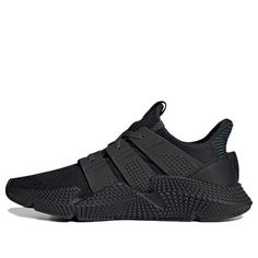 Adidas Originals Prophere V2 Marathon Running Shoes FY3366 (SNKR/Unisex) Black Adidas Synthetic Running Shoes, Black Adidas Running Shoes With Synthetic Material, Adidas Black Low-top Running Shoes, Black Adidas Low-top Running Shoes, Adidas Black Slip-on Running Shoes, Black Low-top Adidas Running Shoes, Black Adidas Low-top Custom Sneakers, Black Low-top Breathable Custom Sneakers, Black Mid-top Sneakers With Rubber Waffle Outsoles