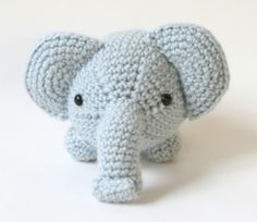 an elephant made out of crochet is shown on the app store's facebook page