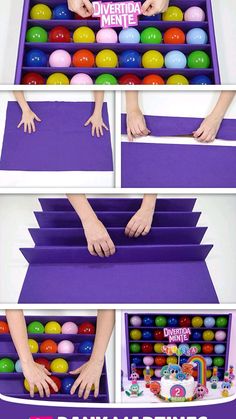 this is an easy diy project for kids to do with the pool balls they are playing in