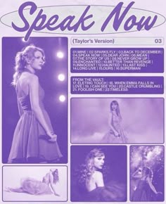 an advertisement for taylor's fashion show