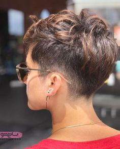 Obličejové Masky, Shaved Nape, Trendy Short Haircuts, Short Pixie Cut, Trending Hairstyles, Short Hair Styles Pixie