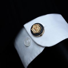 Hand Crafted and Stylish, Let Your Brilliant Look! Our craftspeople making handcrafted accessories by using high-quality materials. Made by ✋🤚 with ❤️ at our studio. Color: Gold Material: Brass Adjustable Cufflinks For Business On Father's Day, Gold Cufflinks For Groom, Elegant Handmade Lapel Pin For Formal Occasions, Handmade Elegant Formal Lapel Pin, Gold Cufflinks For Wedding, Elegant Handmade Formal Lapel Pin, Luxury Adjustable Cufflinks For Wedding, Luxury Adjustable Wedding Cufflinks, Alt Suit